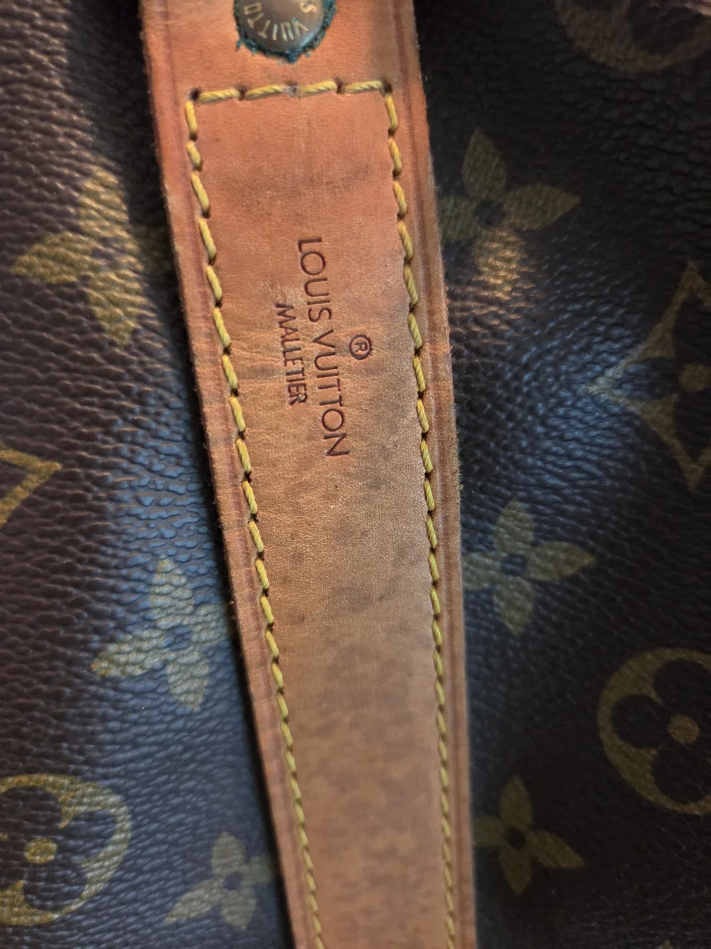 Louis Vuitton Brown Monogram Keepall Duffel Bag
